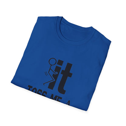 Funny 'Toss Me a Beer' T-Shirt – Beer Toss Party Tee