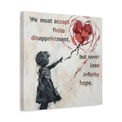Hope Abstract Canvas Wall Art Print — Matte Stretched Canvas