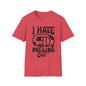 T-Shirt — “I Hate Pulling Out” Camper Graphic Tee