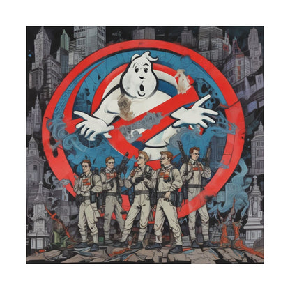 Ghostbusters Vintage Fine Art Poster Print