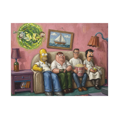 House Guest 2 Canvas Wall Art Print