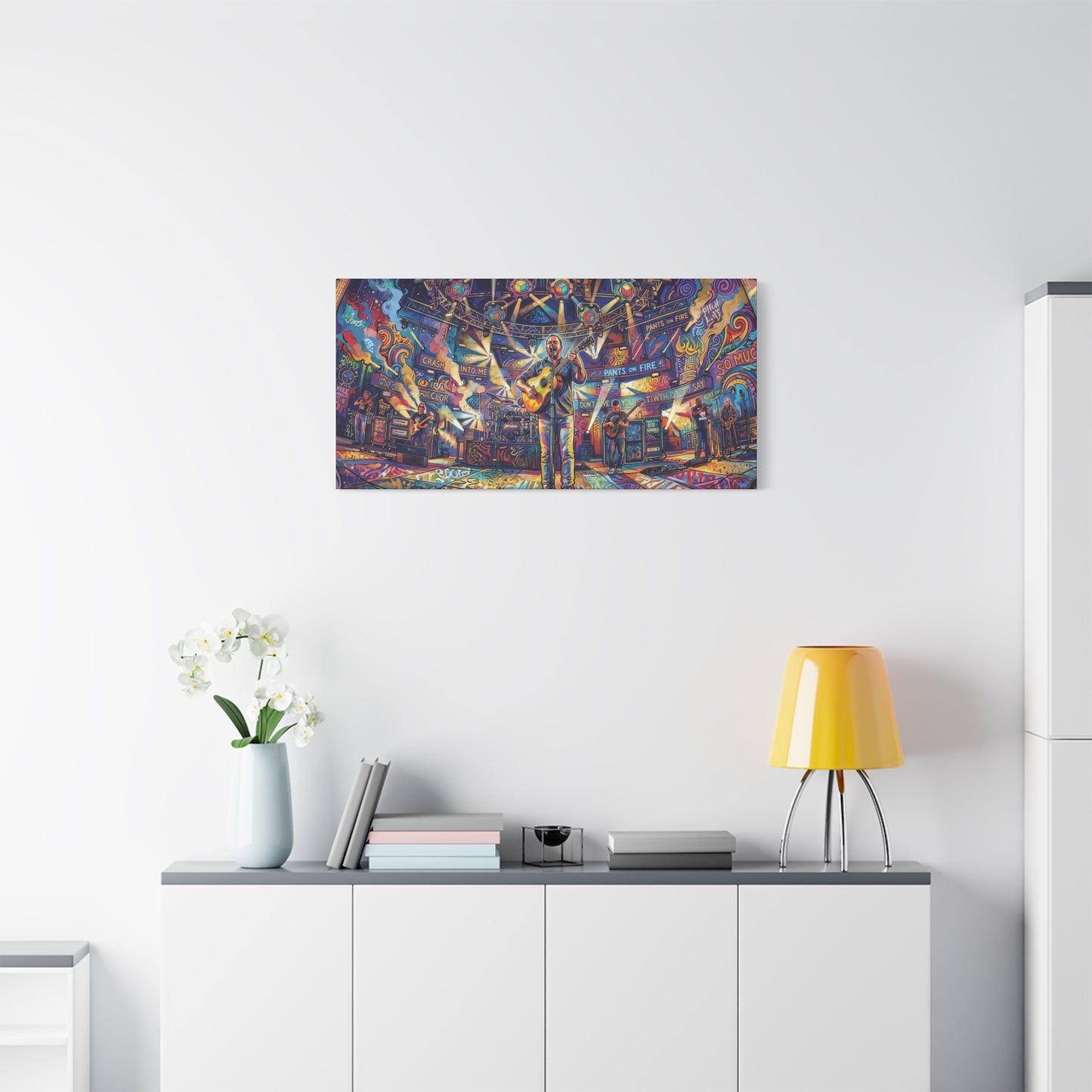 DMB "Dave" Concert Canvas Art — Matte Stretched Canvas Print