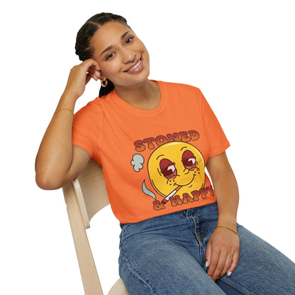 Stoned & Happy Smiley T-Shirt