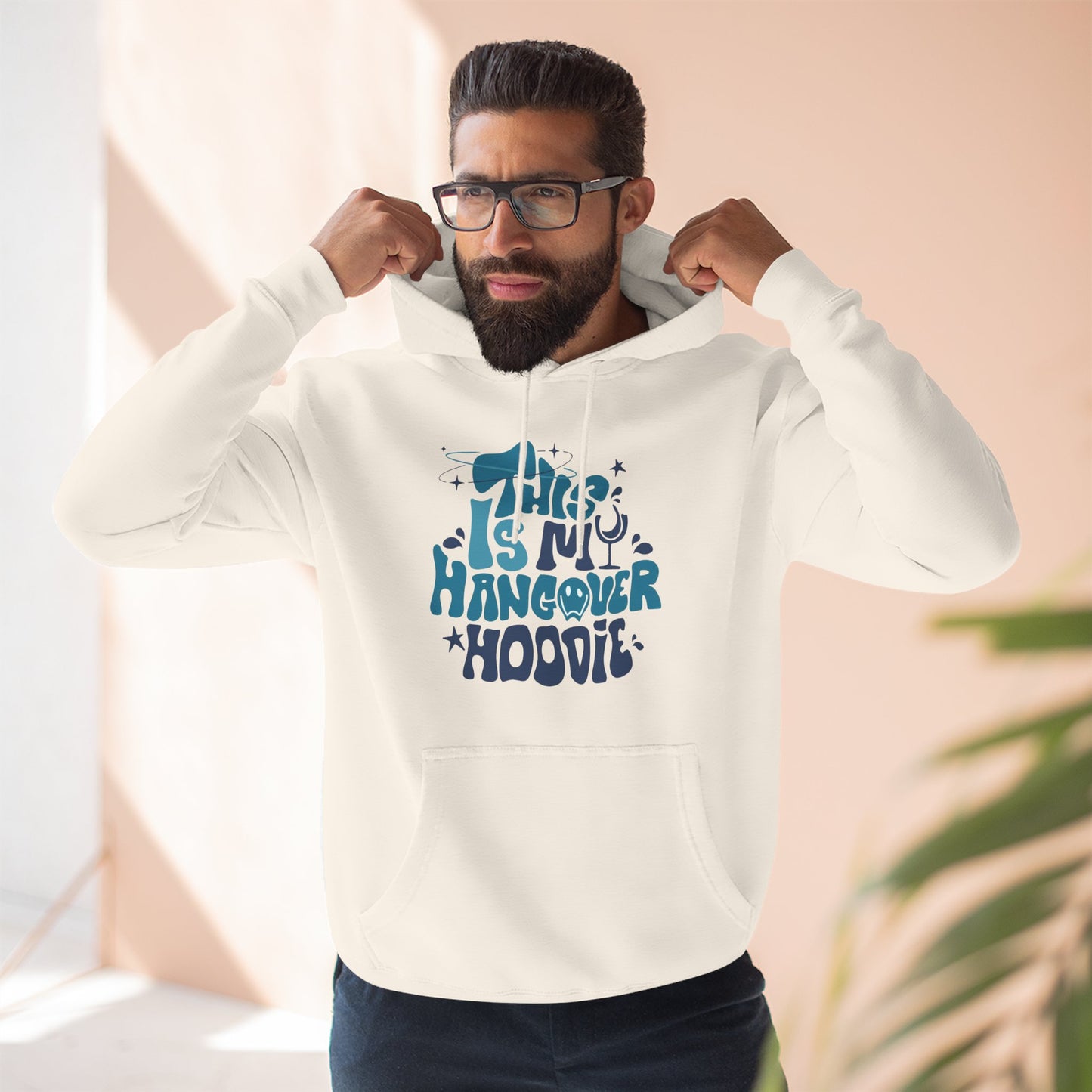 Hangover Hoodie – "This Is My Hangover Hoodie" Graphic Pullover