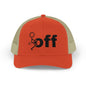 Trucker Hat — Stick Figure F*uck ‘Off’ Graphic Snapback