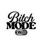 Bitch Mode On Kiss-Cut Sticker — Bold Black Script Laptop Decal