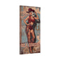 Be a Cowgirl Vintage Pin-Up Canvas Wall Art