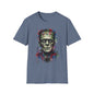 Frankenstein Watercolor Portrait T-Shirt