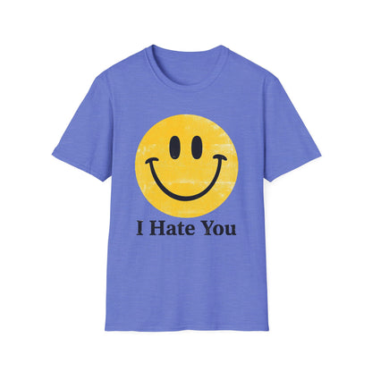I Hate You Smiley T-Shirt