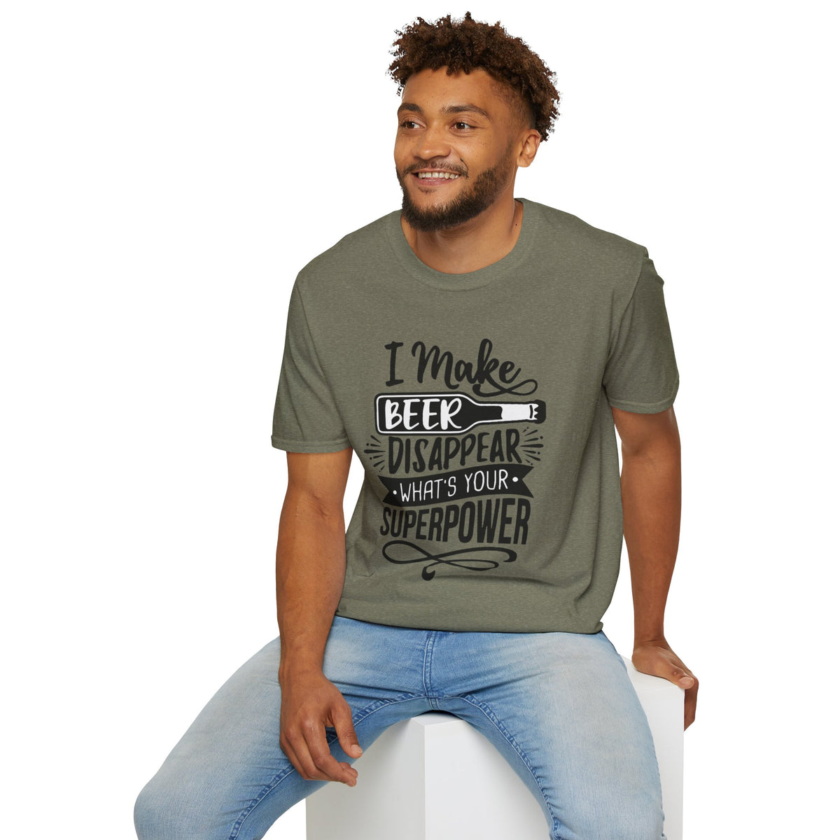 I Make Beer Disappear T-Shirt — Funny Beer Lover Graphic Tee