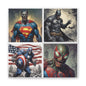 Zombie Heros Canvas Wall Art Print