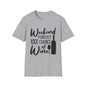 Wine Weekend T-Shirt — "Weekend Forecast 100% Chance of Wine" Graphic Tee