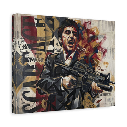Tony's War Canvas Wall Art Print
