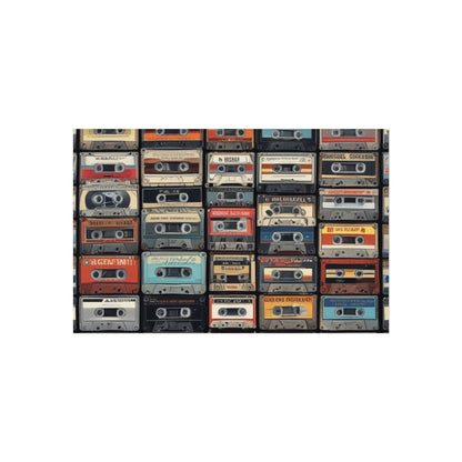 Cassette Tape Collage Fine Art Poster