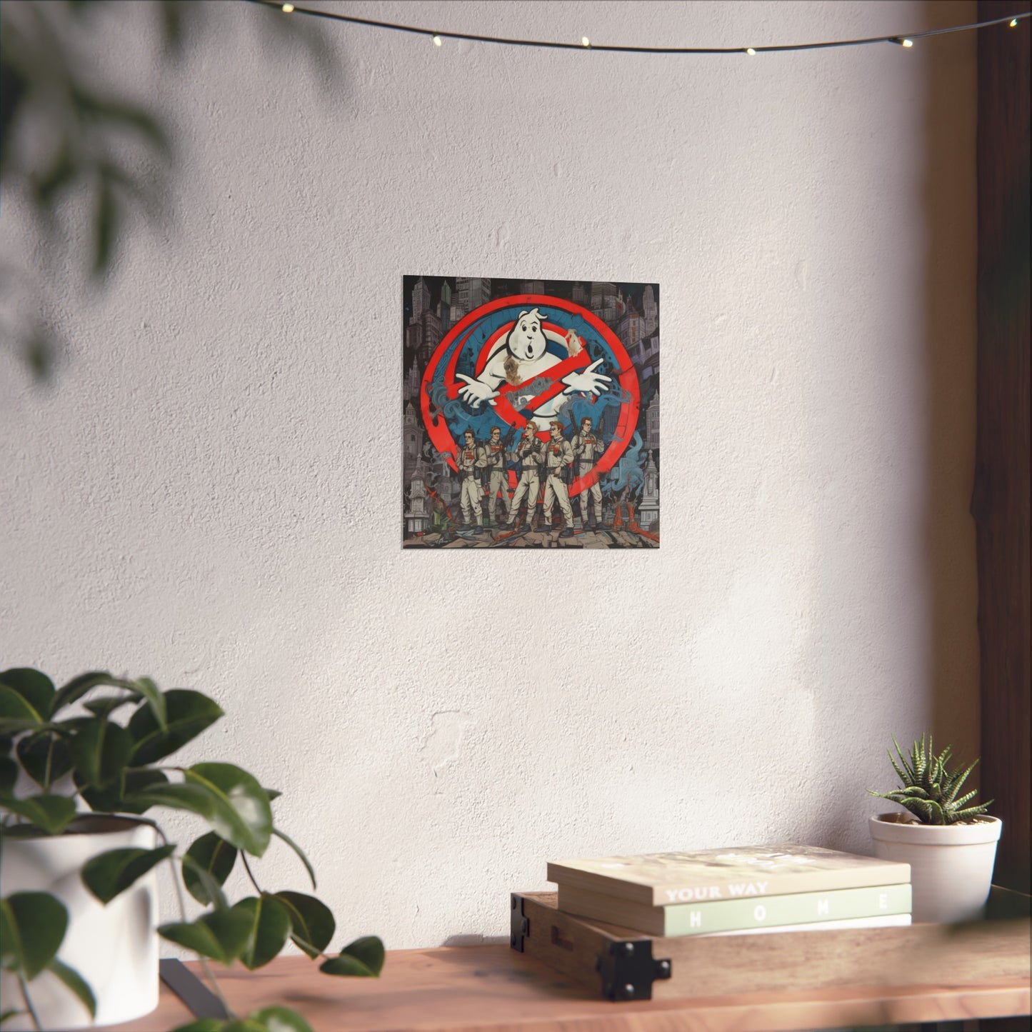Ghostbusters Vintage Fine Art Poster Print