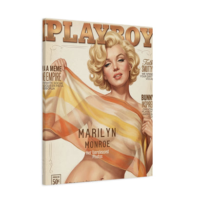 Monroe Portrait Matte Canvas Wall Art, Stretched 1.25"