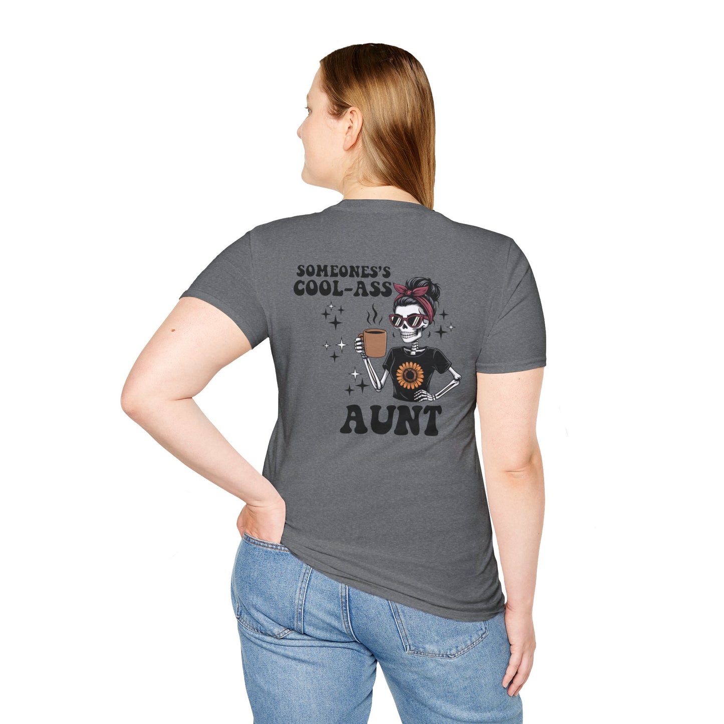 Cool Aunt Club T-Shirt — "Someone's Cool-Ass Aunt" Graphic Tee