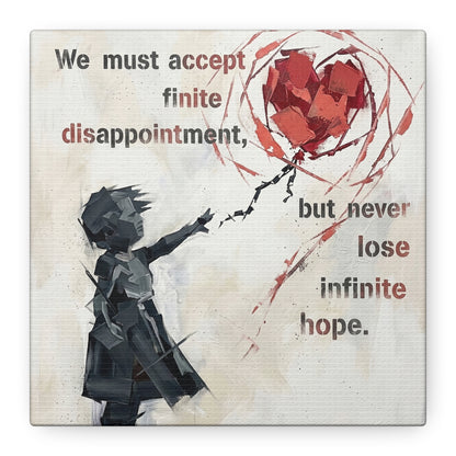 Hope Abstract Canvas Wall Art Print — Matte Stretched Canvas