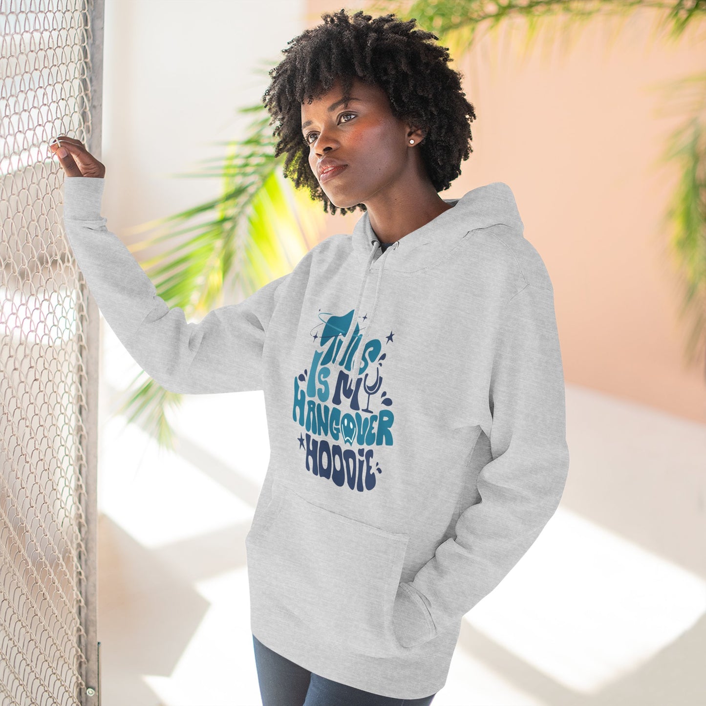 Hangover Hoodie – "This Is My Hangover Hoodie" Graphic Pullover
