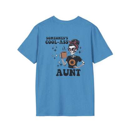 Cool Aunt Club T-Shirt — "Someone's Cool-Ass Aunt" Graphic Tee