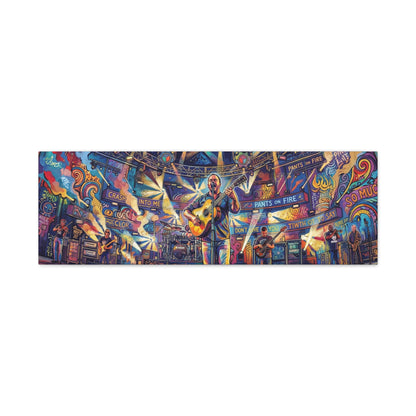DMB "Dave" Concert Canvas Art — Matte Stretched Canvas Print