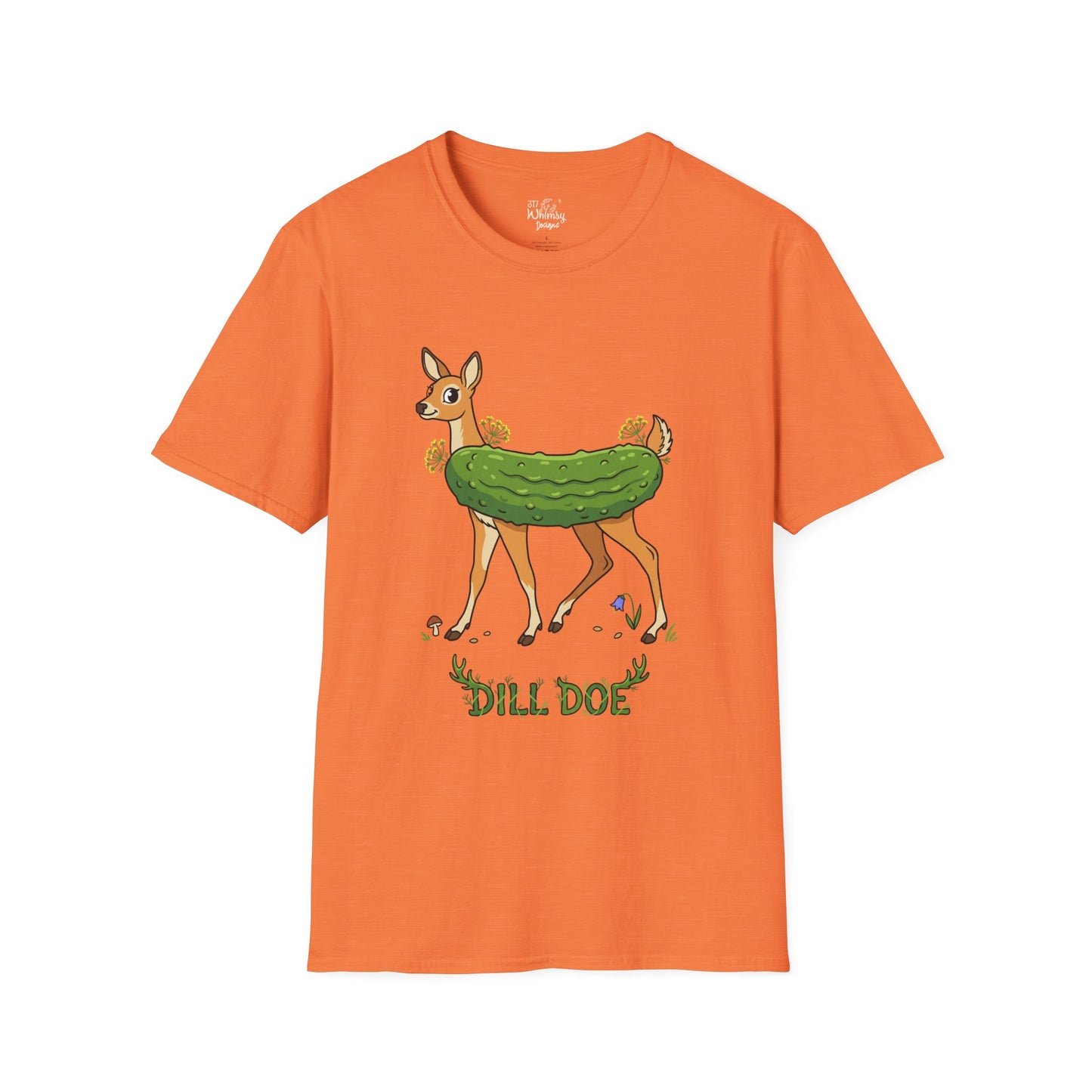 Dill Doe T-Shirt — Cute Pickle Deer Graphic Tee