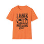 T-Shirt — “I Hate Pulling Out” Camper Graphic Tee