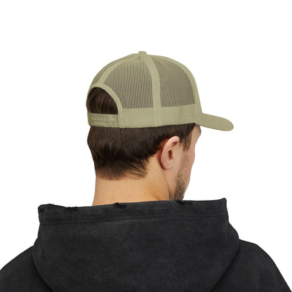 Trucker Cap — "She's a CUNTry Music Fan" Embroidered Mesh Snapback