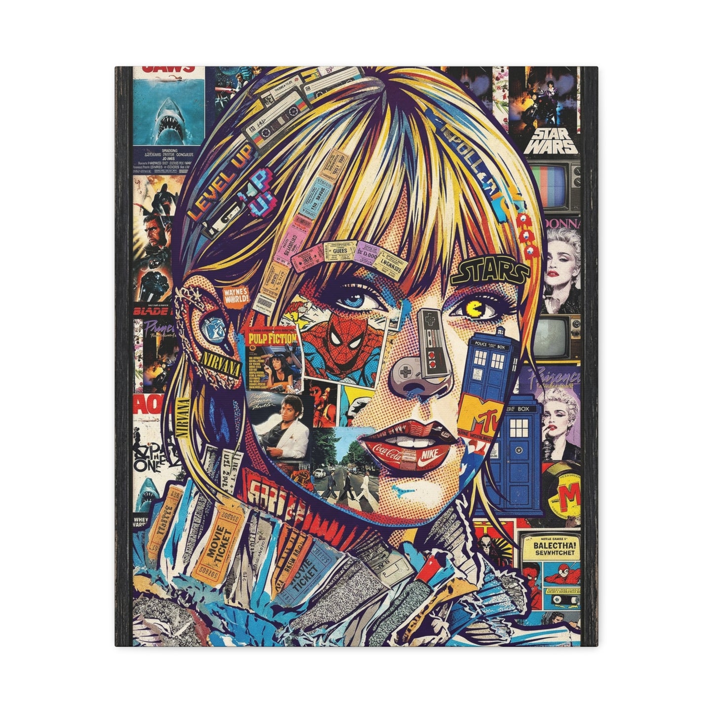 Pop Culture Swift Canvas Wall Art Print