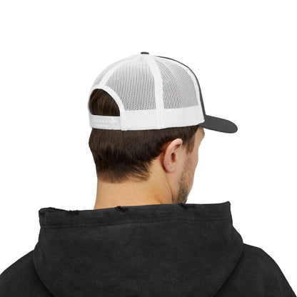 Trucker Cap — "She's a CUNTry Music Fan" Embroidered Mesh Snapback