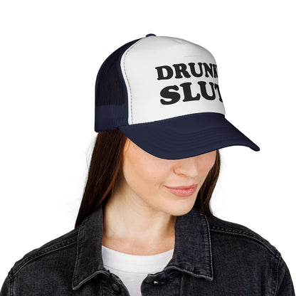 Trucker Cap — "Drunk Slut" Party Mesh Hat