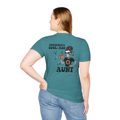 Cool Aunt Club T-Shirt — "Someone's Cool-Ass Aunt" Graphic Tee