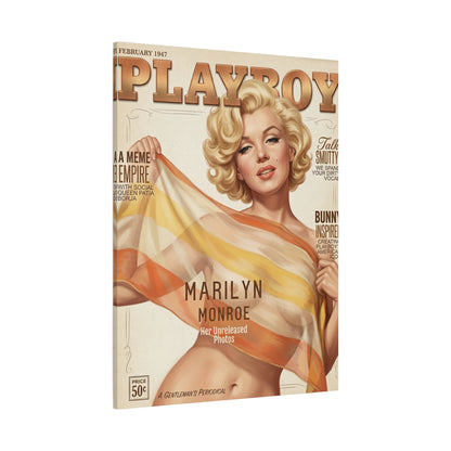 Monroe Portrait Matte Canvas Wall Art, Stretched 1.25"
