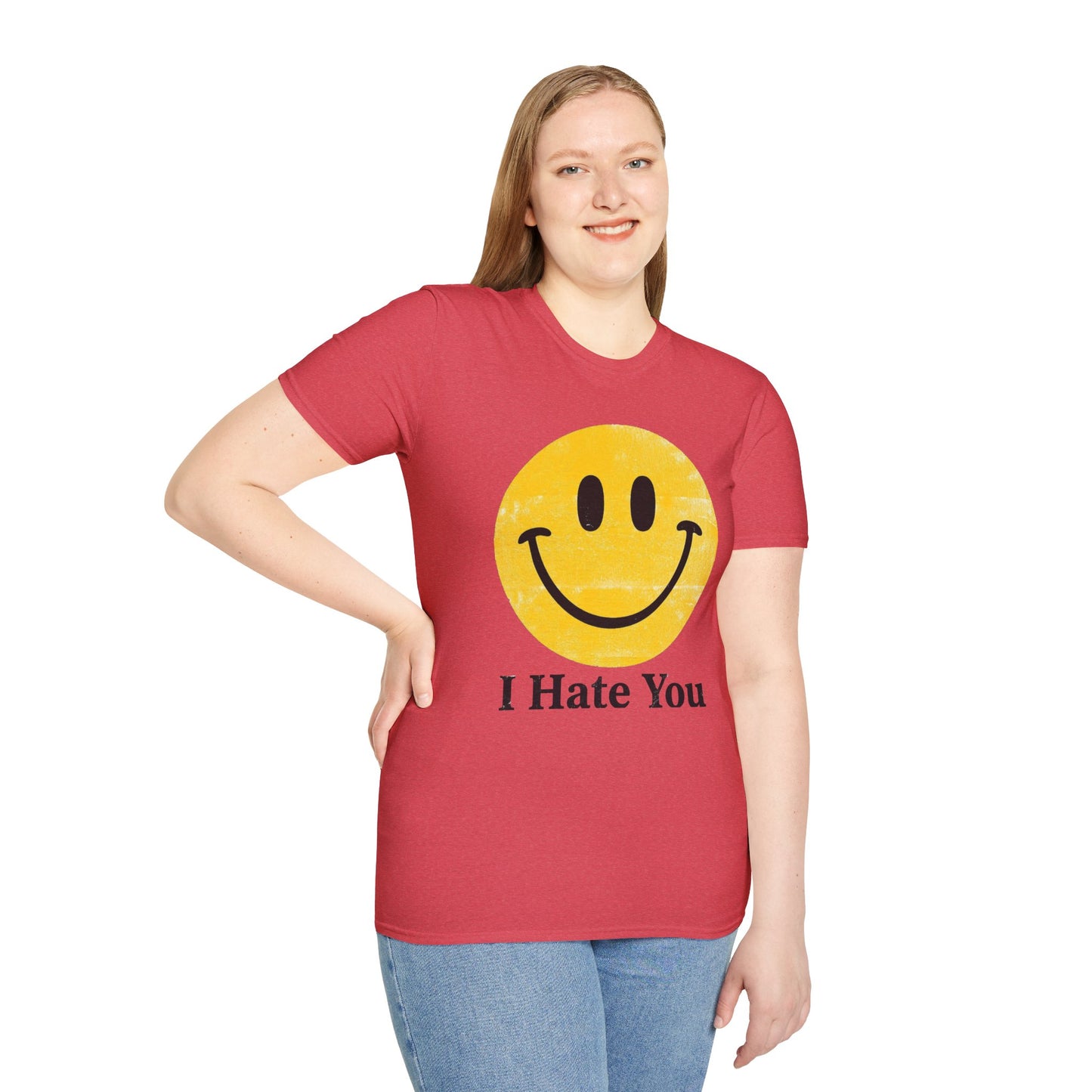 I Hate You Smiley T-Shirt
