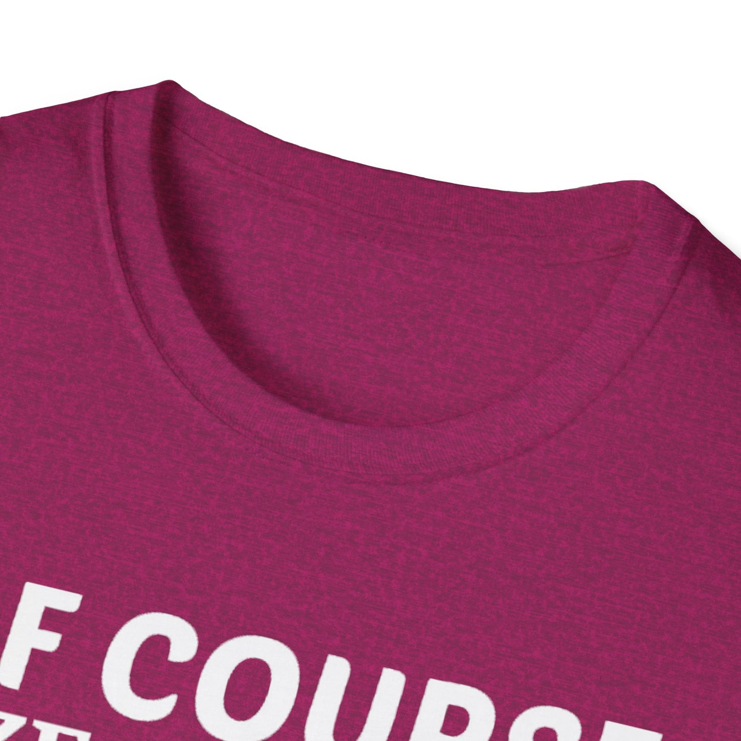 Wine Lover T-Shirt — "Of Course Size Matters No One Wants A Small Glass Of Wine"