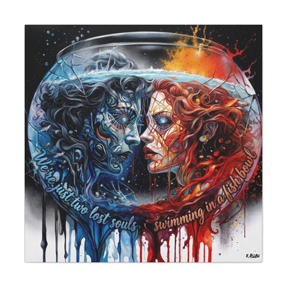 Two Lost Souls Canvas Art — Matte Stretched Canvas Print