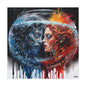 Two Lost Souls Canvas Art — Matte Stretched Canvas Print