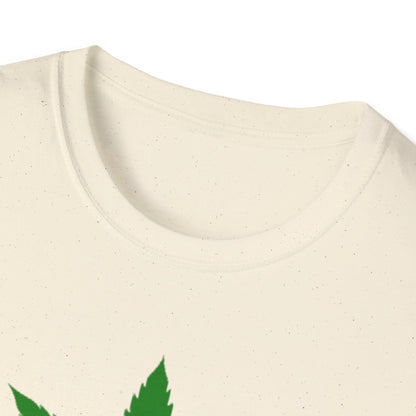 T-Shirt — "Today's Good Mood Is Sponsored by Weed" Cannabis Graphic Tee
