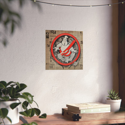 Ghostbusters Fine Art Poster Print
