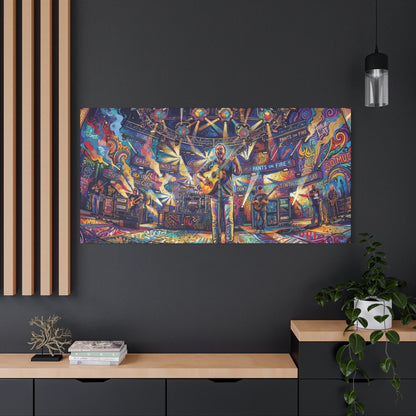 DMB "Dave" Concert Canvas Art — Matte Stretched Canvas Print