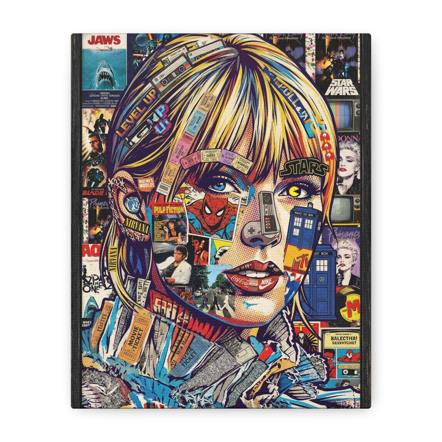 Pop Culture Swift Canvas Wall Art Print