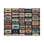 Cassette Tape Collage Fine Art Poster