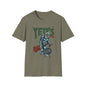 Yeti's Pub Graphic T-Shirt — Vintage Rock Band Snowman Design