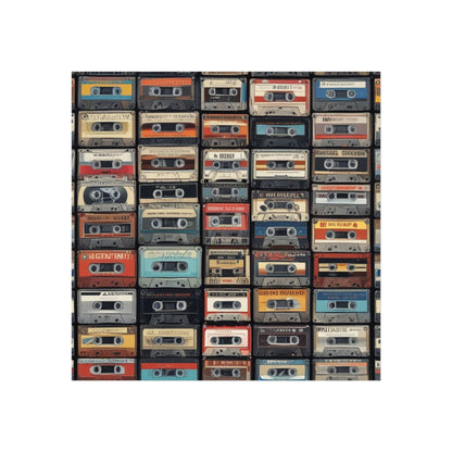 Cassette Tape Collage Fine Art Poster