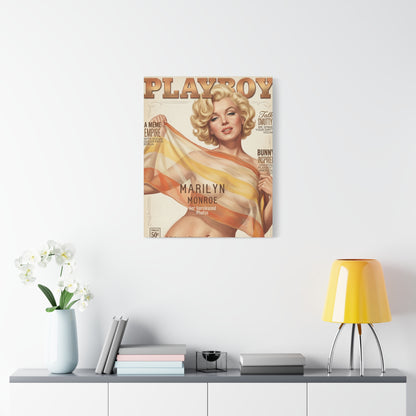 Monroe Portrait Matte Canvas Wall Art, Stretched 1.25"