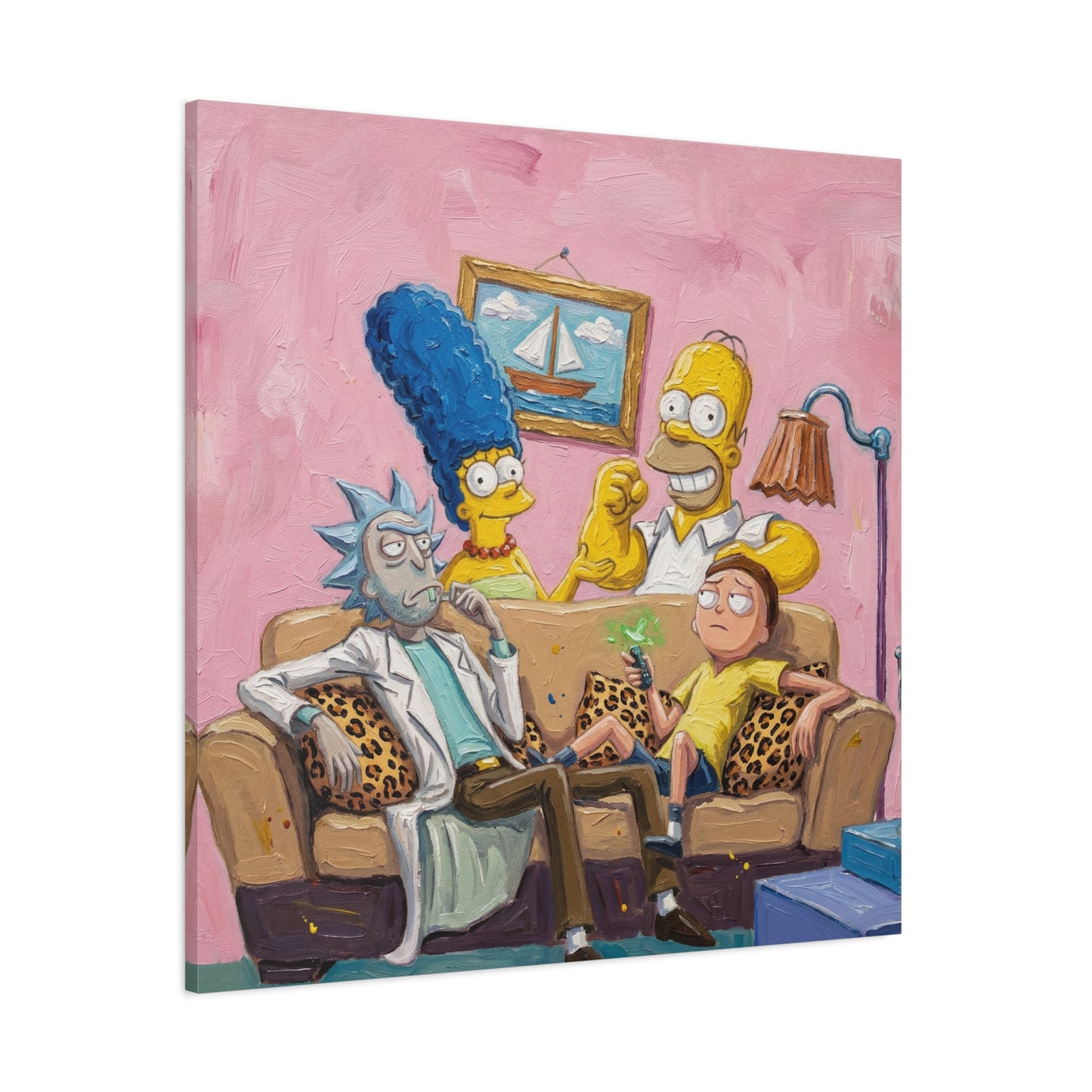 House Guest 1 Canvas Wall Art Print