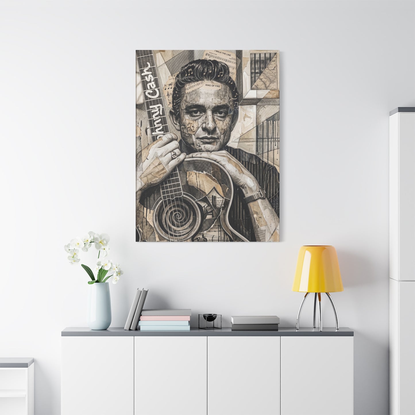 Jerry Portrait Matte Canvas Wall Art, Stretched 1.25"