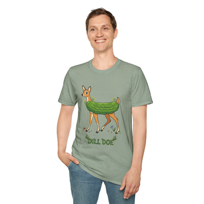 Dill Doe T-Shirt — Cute Pickle Deer Graphic Tee