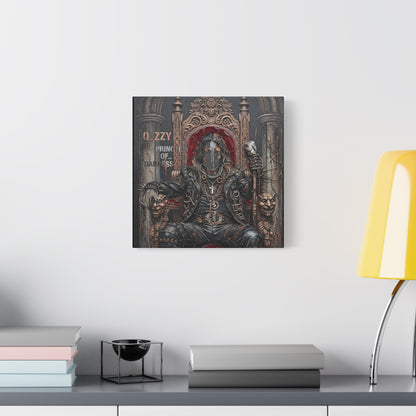 Prince Of Darkness Canvas Art — Matte Stretched Canvas Print
