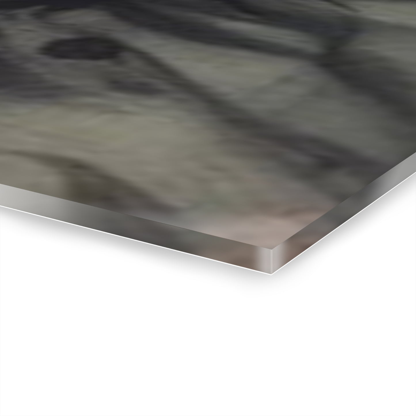 Zombie Couple Triptych Acrylic Wall Art — Dark Horror Gothic Home Decor